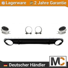 Diffusor Heck Silber Schwarz