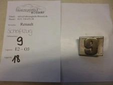 Renault Schriftzug "Zahl 6"