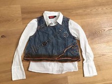 Carbone Weste Jeansweste Gr