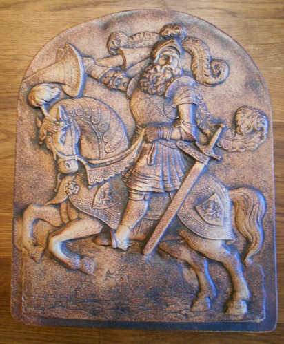Wappen tafel aus ton 1882 - wappen,