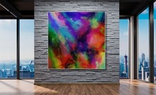 WANDBILD ALU RAHMEN 150x150