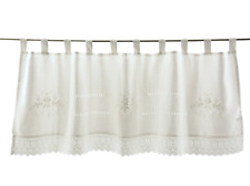 Schlaufen Scheibengardine