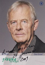 Autogramm - Rolf Becker (In aller Freundschaft)