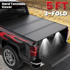 5FT 3-Fold Hard Tonneau Cover