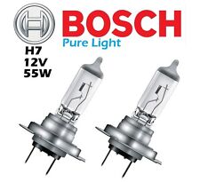 2x BOSCH H7 Pure Light 12v 55w