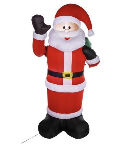 Aufblasbarer weihnachtsmann - aufblasbarer,
