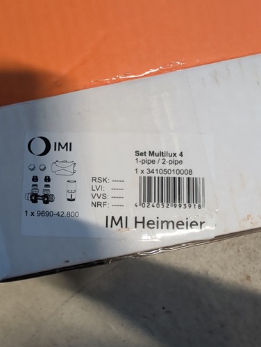 Imi heimeier set multilux - imi,