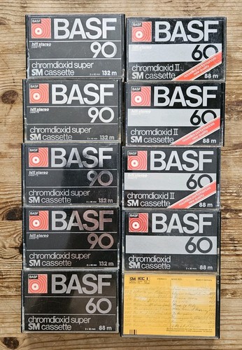 Kassetten konvolut 10x basf - konvolut:,