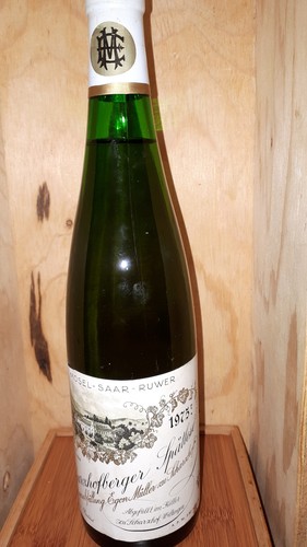 1975 scharzhofberger spätlese - 1975,