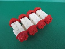 Lego 4x Eisenbahn Achse weiß