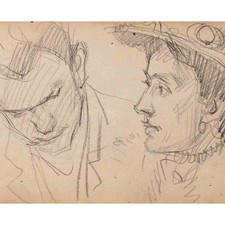 Mänerporträt Frauenporträt