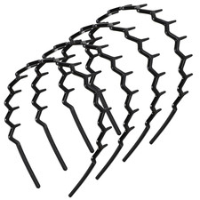 4 Stück Zickzack Haarreif