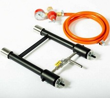 2 verbundene DFP Gasbrenner