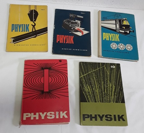 Konvolut physik bücher ddr - konvolut,