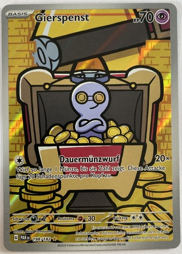 Pokemon gierspenst art - gierspenst, rare