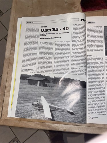 Bauplan für segelflugzeug - bauplan,