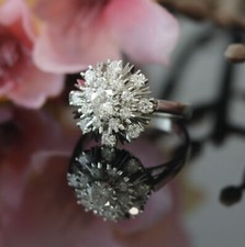 Brillant Ring in 750er / 18 Karat Weiß Gold Wert 5.000 € XXYY