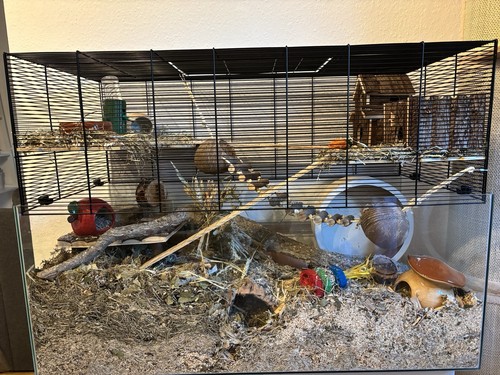 Hamsterkäfig nagarium - hamsterkäfig/nagarium, +