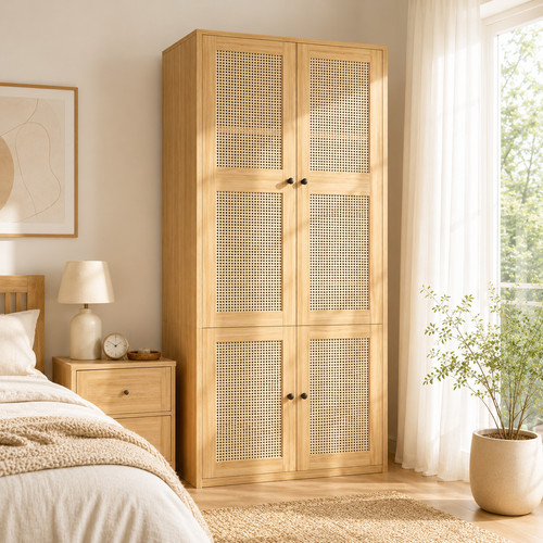 Freistehender kleiderschrank - freistehender,