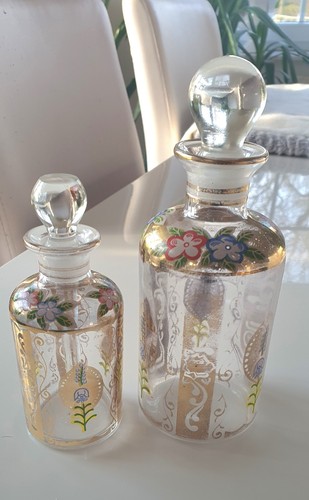 Parfum flakons bemalt - 2x,
