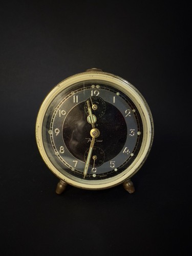 Vintage alarm clock - vintage,