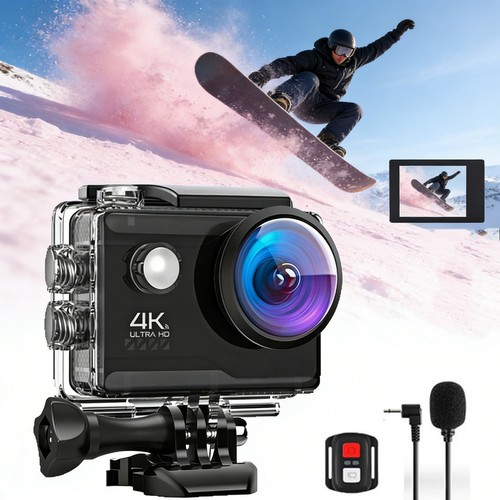 Action cam 4k60fps 20mp wifi - cam,