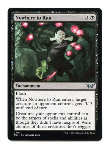 Mtg nowhere run - run, |