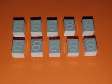 10x 7-Segment LED Anzeige 7mm