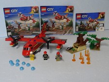 LEGO City 60217 - Löschflugzeug der Feuerwehr mit Bauanleitungen, RAR !