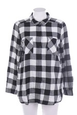 H&M Hemd-Bluse Karo L weiß