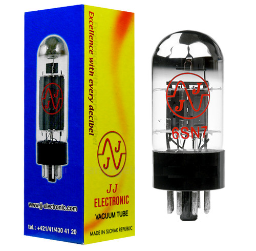 6sn7 tube new tested - jj,