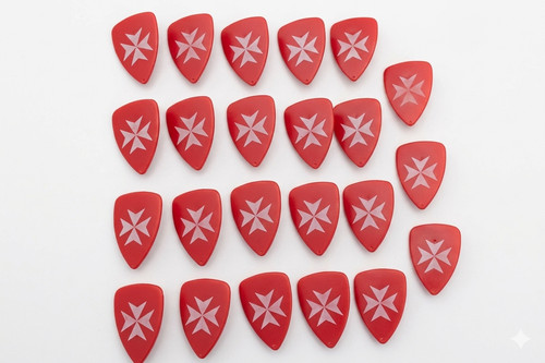28x playmobil ritterschilde - 28x,