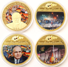 4 Medaillen Ø 70 mm