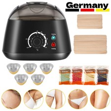 Salon Wachsgerät Set. Wachswärmer Wachs Erhitzer+Wachs Bohnen Haarentfernung Wax