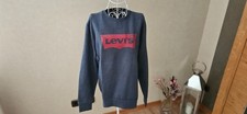 LEVIS Sweatshirt blau meliert  Größe: M