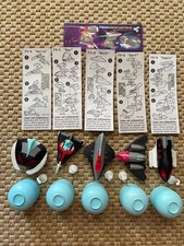 Ü-Ei Komplettsatz Ferraerospace Raumschiffe mit 5xBZ Saison 1996/97