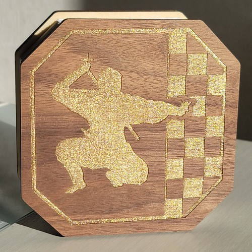 Tischlampe washi holz - washi,