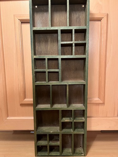 Setzkasten holz vintage - setzkasten, shabby