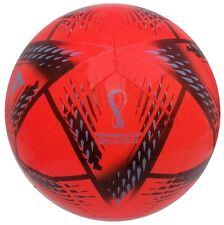 Adidas Rihla Club WM Ball Trainingsball Fußball rot schwarz  Gr.5 | G.4