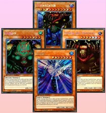 Yugioh Torwächter Secret Rare Deck Karten Set SGX2 Deutsch Suijin Kazejin Sanga 