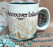Starbucks Coffee Mug VANCOUVER ISLAND/Canada, Global Icon Serie,NEU & unbenutzt!