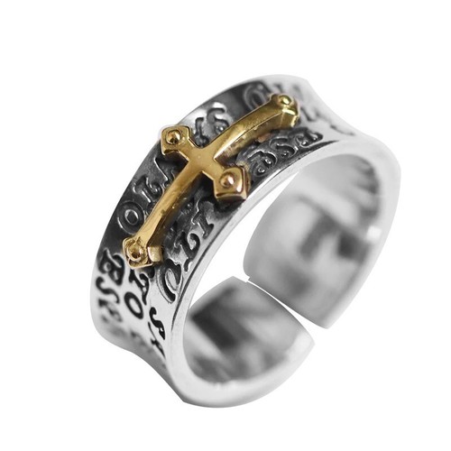Ring kreuz männerring - kreuz,