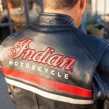 Black Indian Freeway Leather