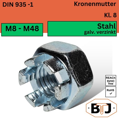 Din 935 kronenmutter - din-935,