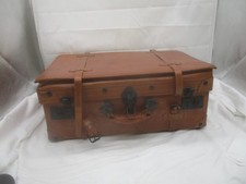 Alter Designer Leder Koffer Reisekoffer „Vintage Oldtimer Cabrio“ Braun/Schwarz