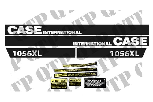 Decal kit case - kit, international