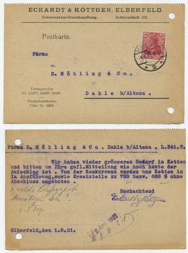 42327 postkarte eckardt - -, &