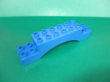 Lego Duplo Stein blau 2x10 Noppen Tor Bogen Brücke 5635 5649 Torbogen (110124W)
