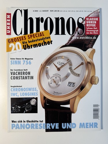 Chronos uhrenmagazin 2002 - chronos,