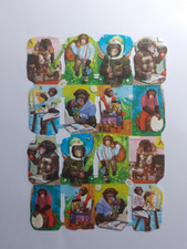 Glanzbilder, Oblaten, Scraps Bogen Krüger 98/134 vermenschlichte Äffchen